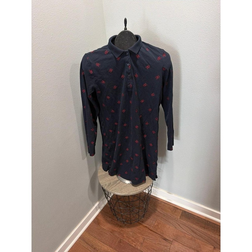 Tommy Hilfiger Women's Regular Fit Logo Polo Dress Small